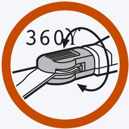 Tijera cortacésped orientable Comfort Plus GARDENA