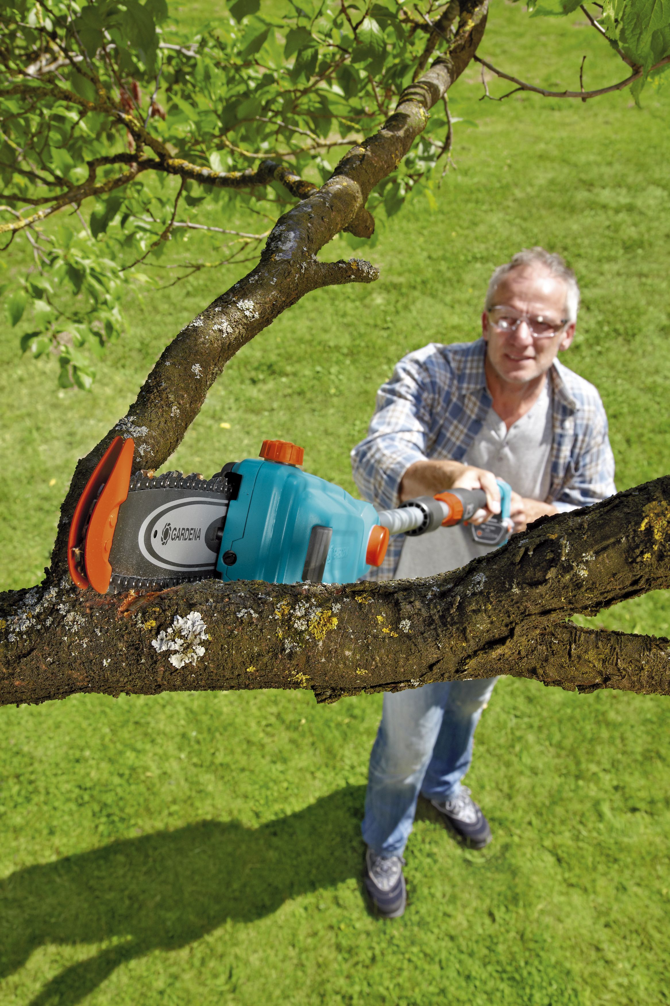 Sierra de pértiga telescópica con Accu TCS Li 18/20