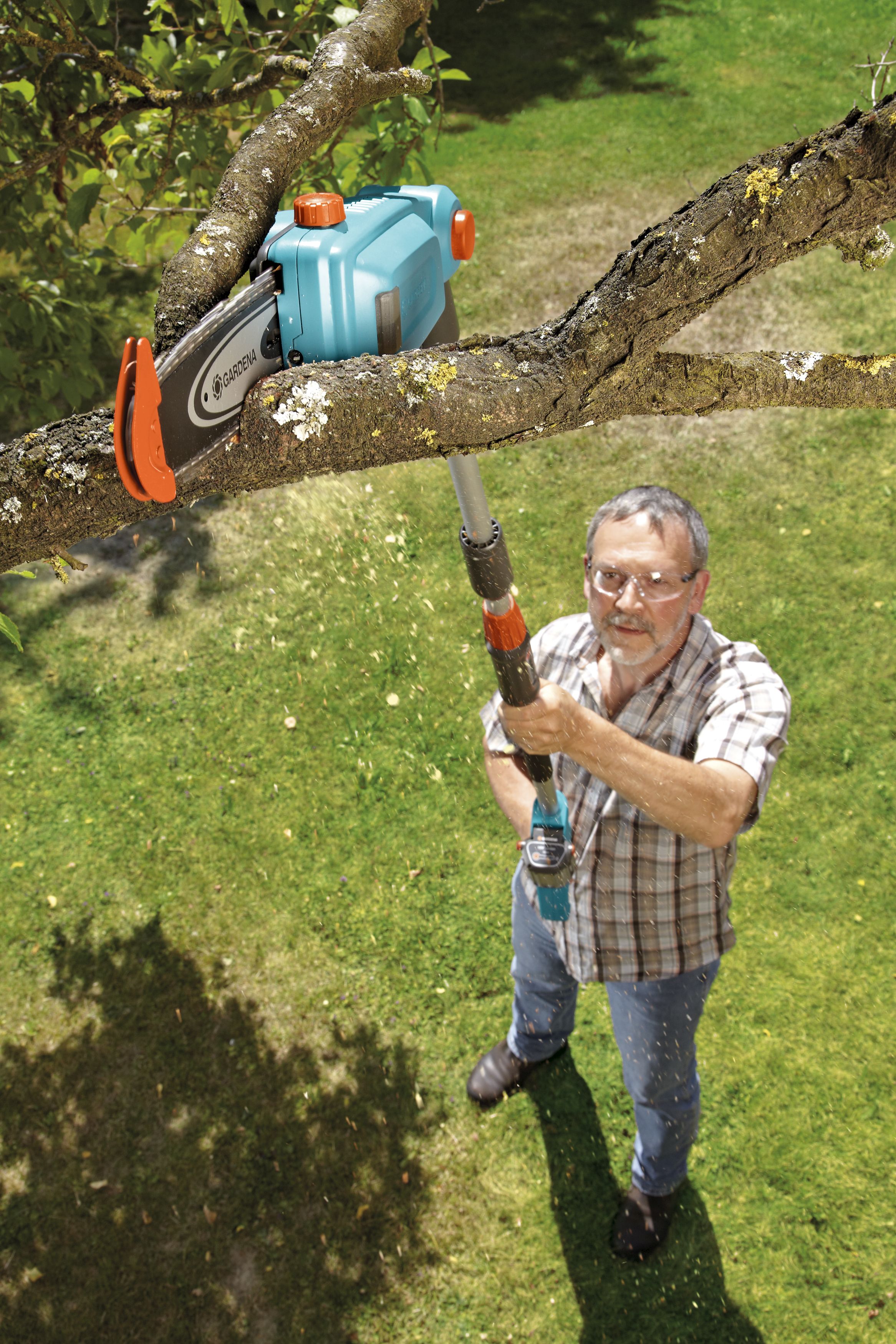 Sierra de pértiga telescópica con Accu TCS Li 18/20