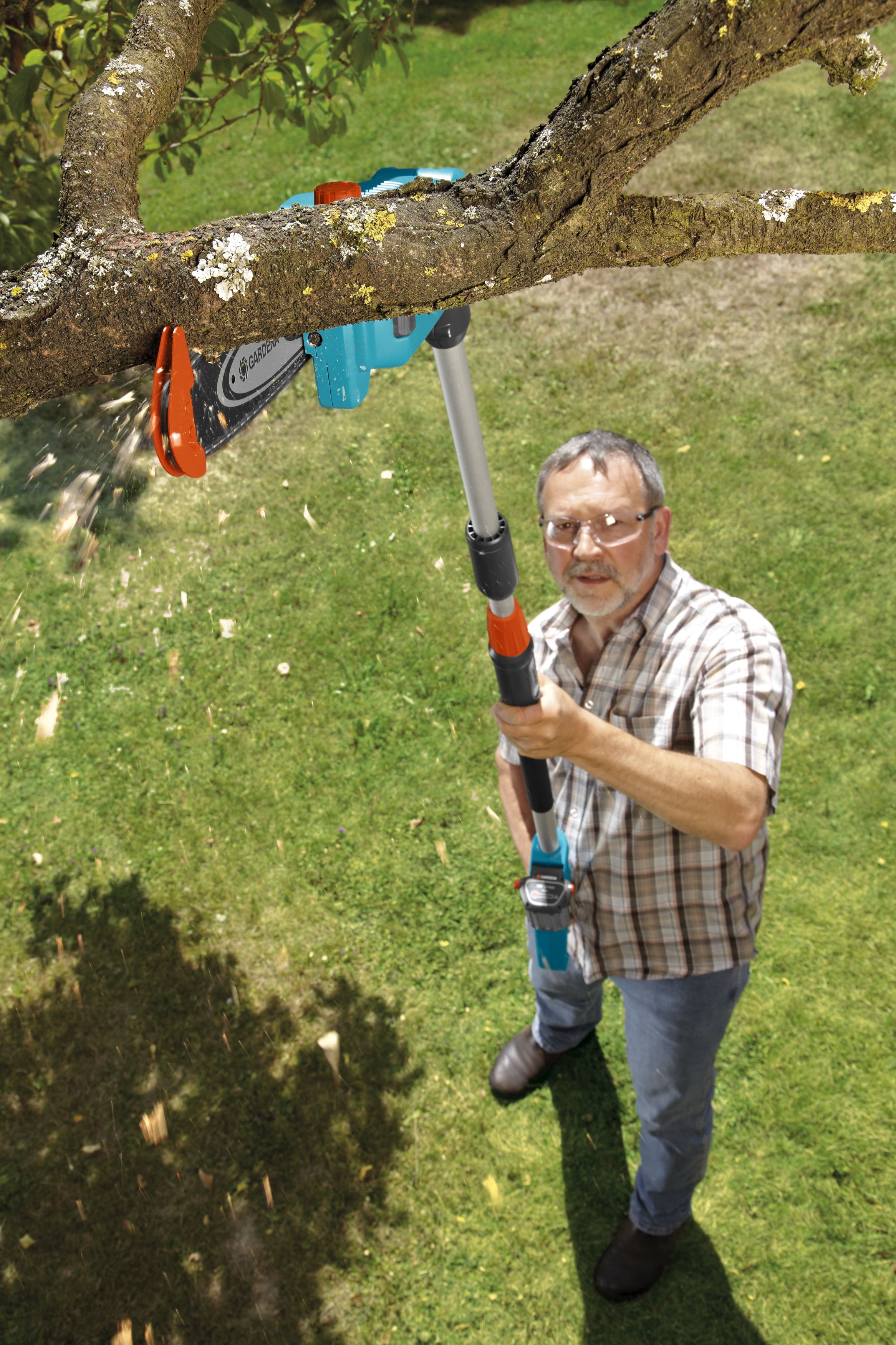 Sierra de pértiga telescópica con Accu TCS Li 18/20