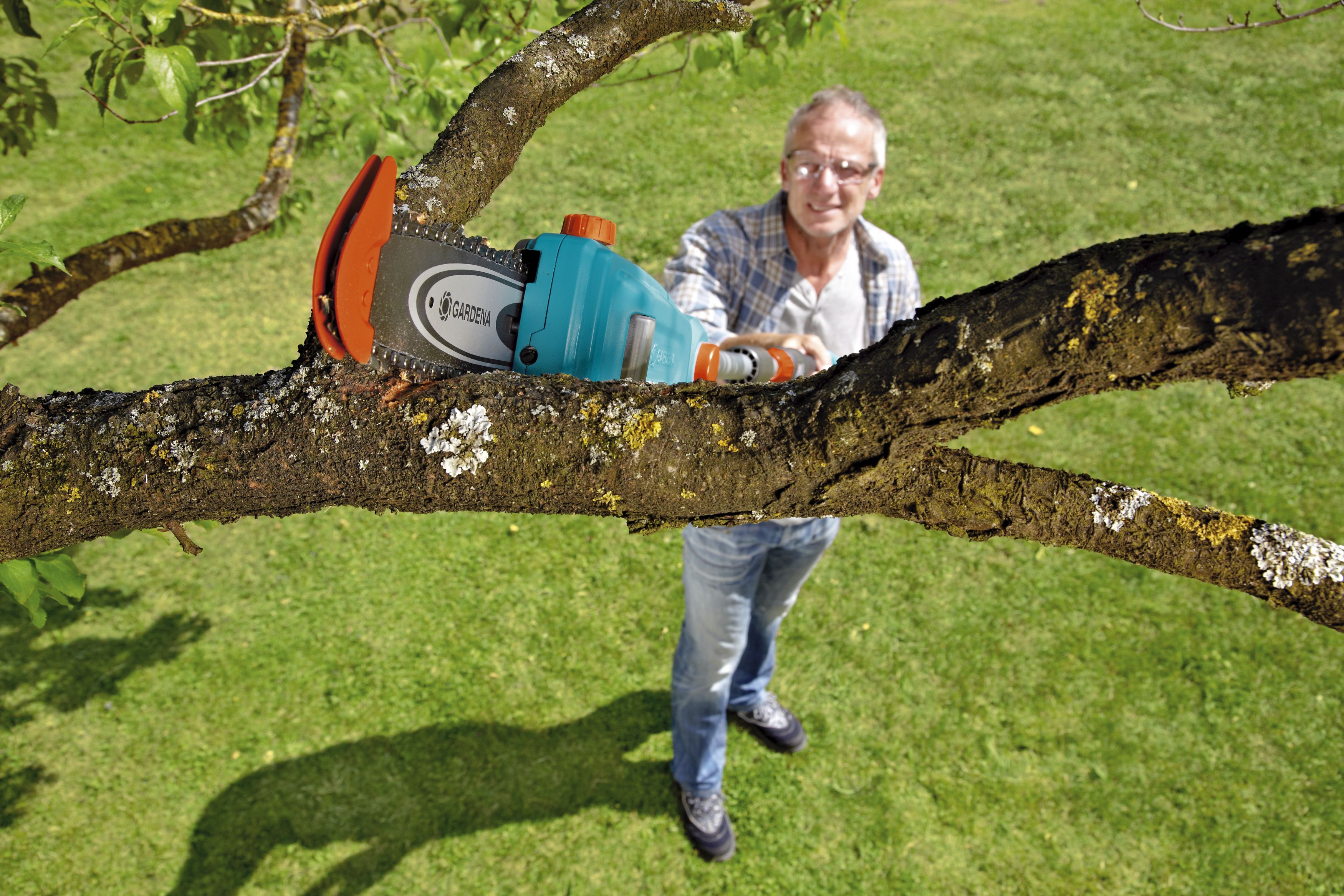 Sierra de pértiga telescópica con Accu TCS Li 18/20