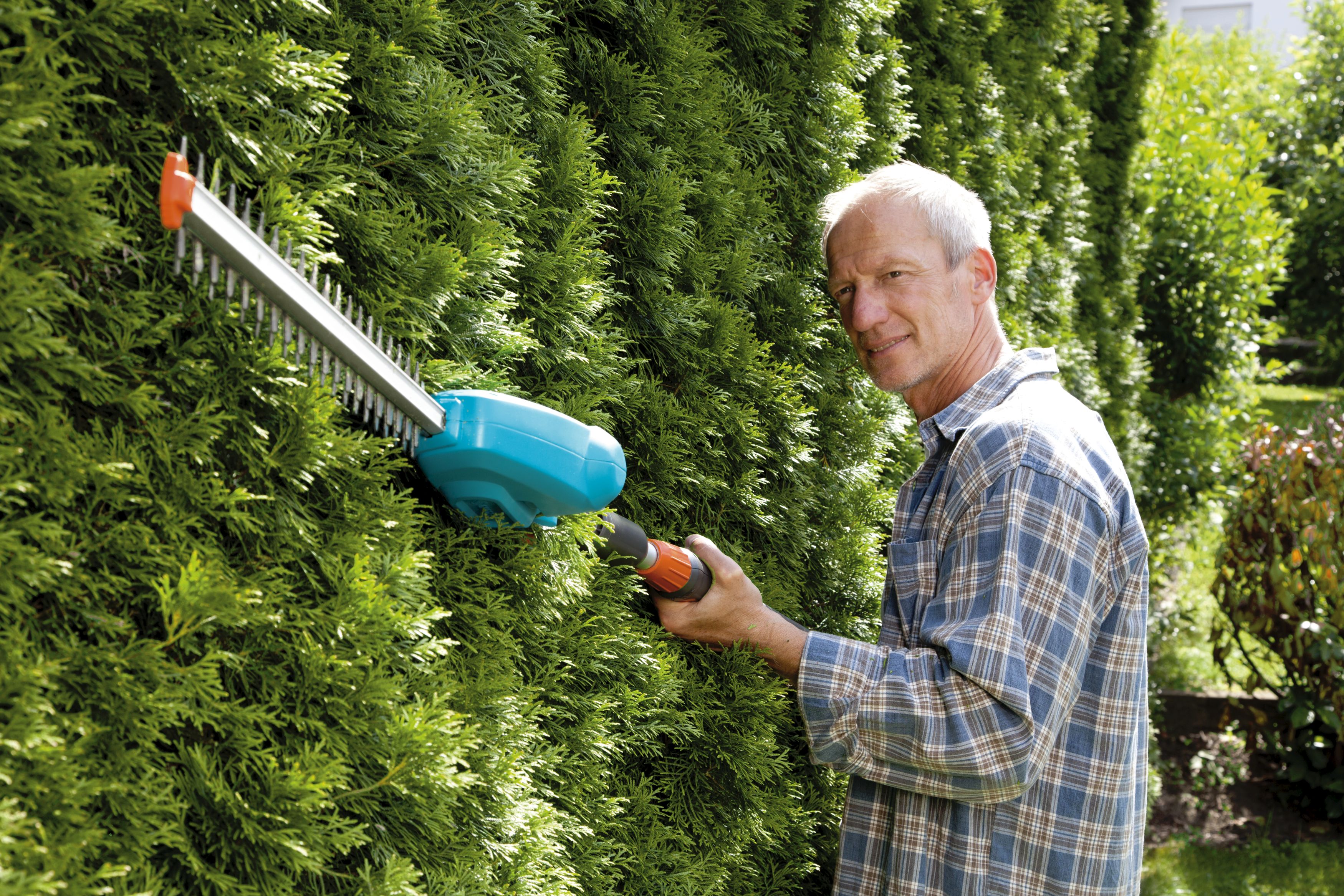 Recortasetos telecópico con Accu THS Li 18/42