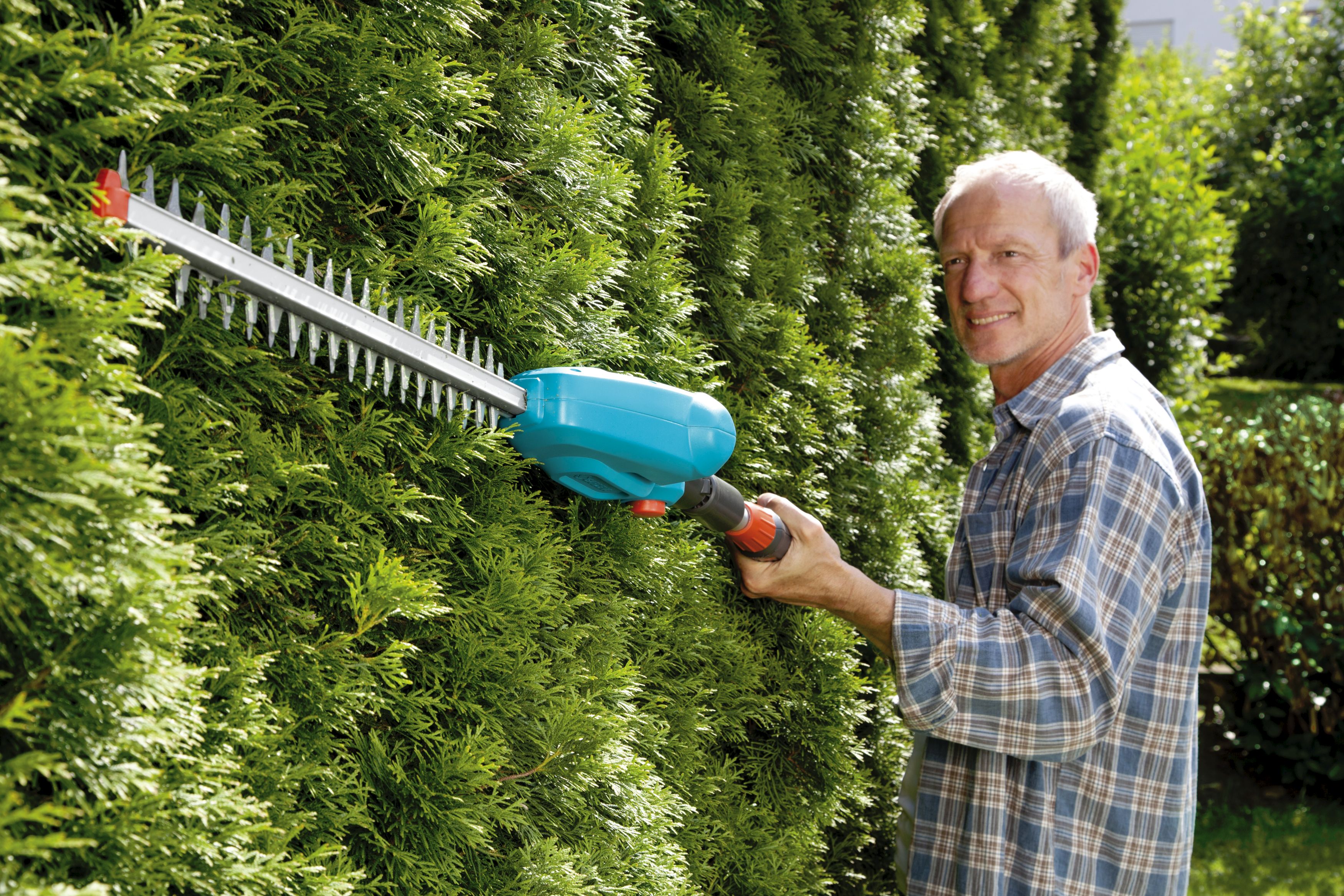 Recortasetos telecópico con Accu THS Li 18/42