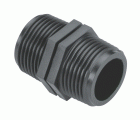 Conector para válvula con 2 x 1\\\" rosca ext.