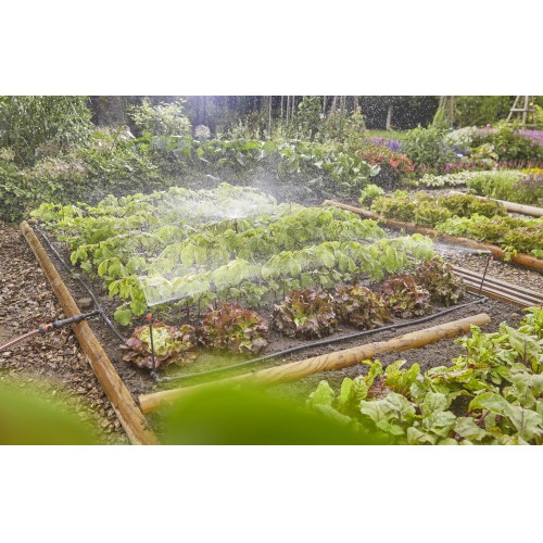 Set  Micro-Drip de hortalizas/bordes de flores con riego por goteo (60 m²)