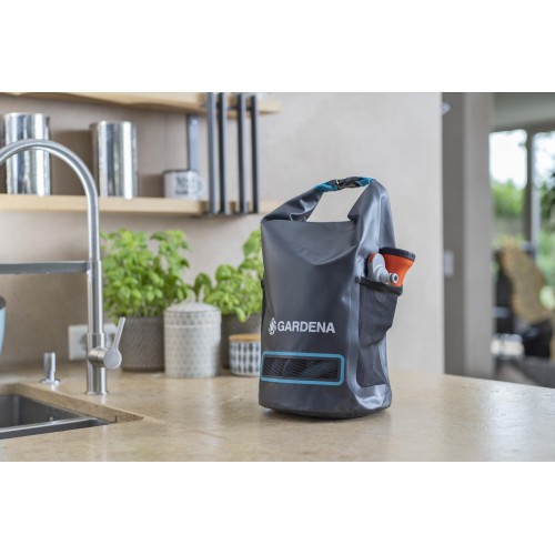 Manguera textil liano ™ 10 m con conector de grifo para grifos interiores establecidos, con bolsa de almacenamiento
