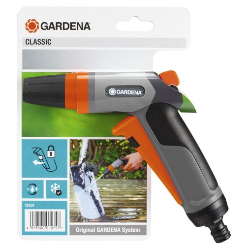 Pistola de limpieza multichorros Classic. Blister