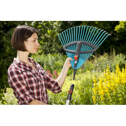 Promo escoba plástico graduable Combisytem con mango 130 cm