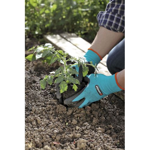 Guantes para plantar y trabajar la tierra. Talla 7 / S