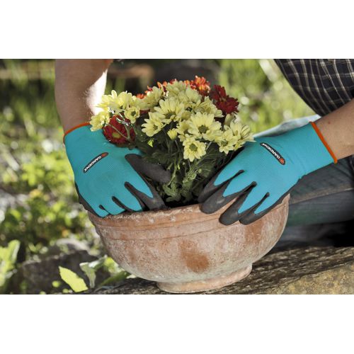 Guantes para plantar y trabajar la tierra. Talla 7 / S