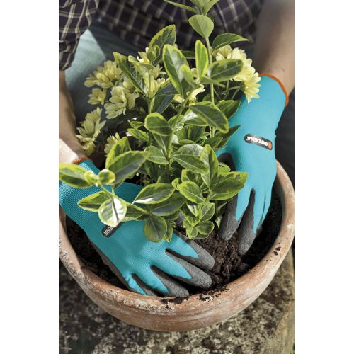 Guantes para plantar y trabajar la tierra. Talla 7 / S