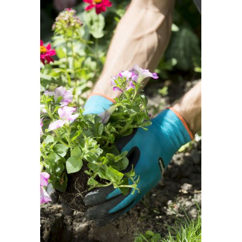 Guantes para plantar y trabajar la tierra. Talla 8 / M
