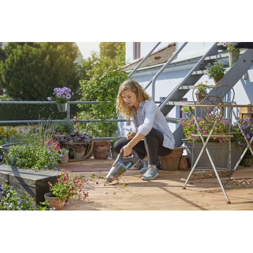 Aspirador exterior EasyClean Li + soporte
