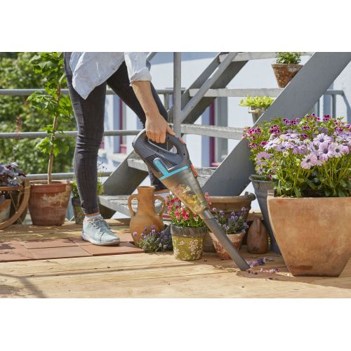 Aspirador exterior EasyClean Li + soporte