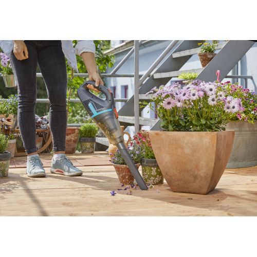 Aspirador exterior EasyClean Li + soporte