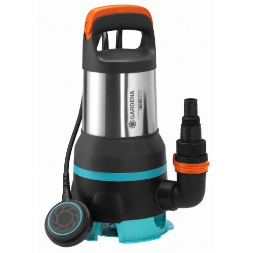 Bomba sumergible 15000 2en1 de aguas limpias y aguas sucias