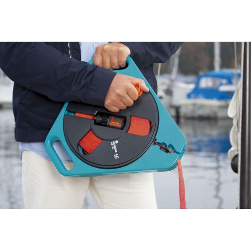 Carrete de manguera plana textil \\\"roll-fix\\\" 15