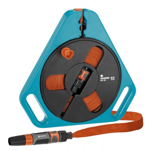 Carrete de manguera plana textil \\\"roll-fix\\\" 15