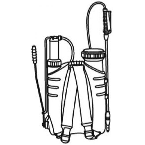Pulverizador de espalda de 12 l