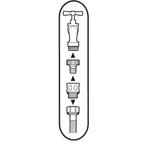 Conector rosca GARDENA en caja