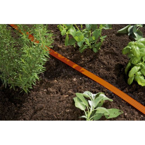 Manguera microperforada naranja de 7,5 m