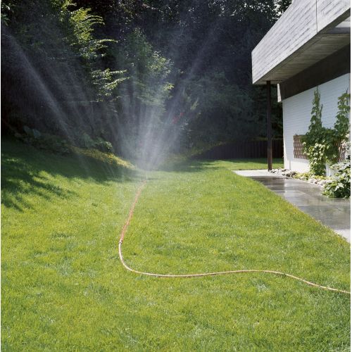 Manguera microperforada naranja de 7,5 m