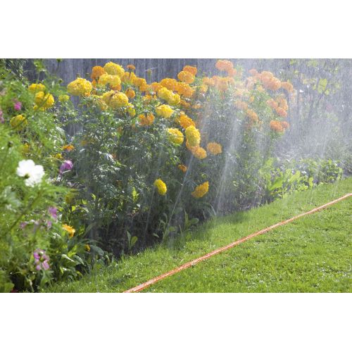 Manguera microperforada naranja de 7,5 m