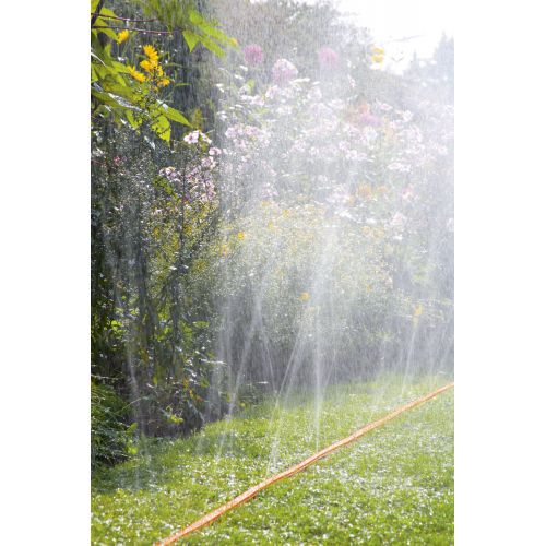 Manguera microperforada naranja de 7,5 m