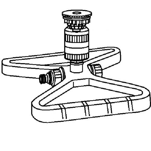 Aspersor circular Vario con base Comfort