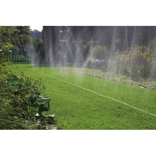 Manguera microperforada verde de 15 m