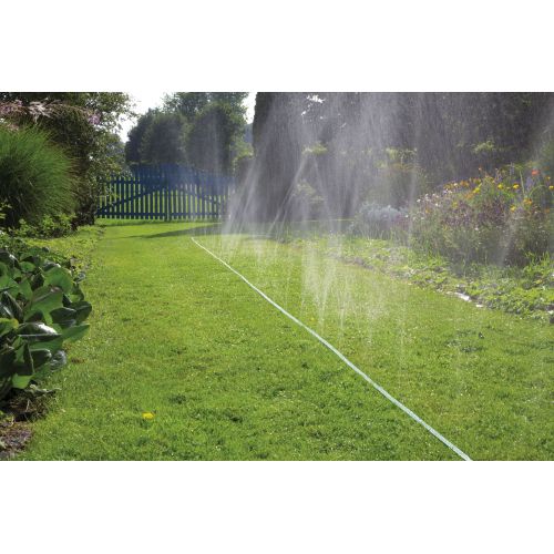 Manguera microperforada verde de 15 m