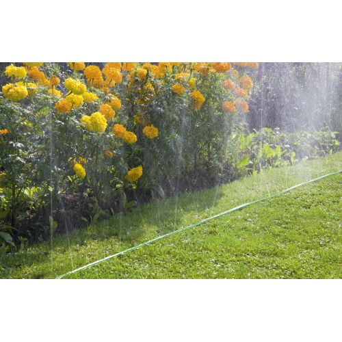 Manguera microperforada verde de 15 m
