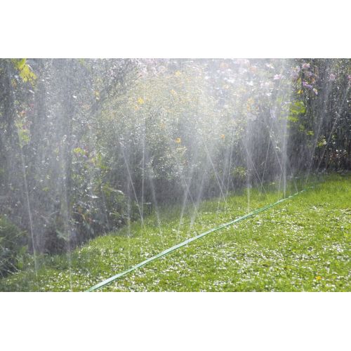 Manguera microperforada verde de 15 m