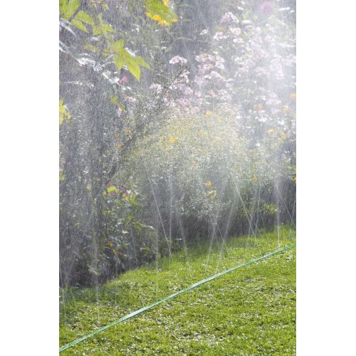 Manguera microperforada verde de 15 m