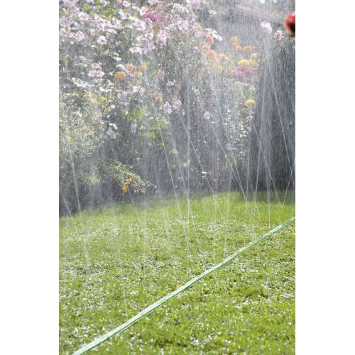Manguera microperforada verde de 15 m