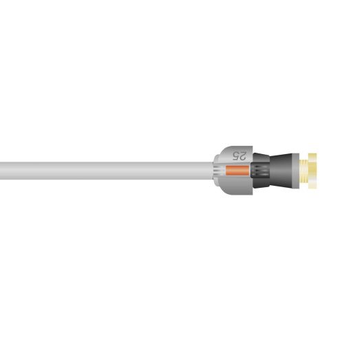 Conector de 25 mm y rosca hembra de 3/4\\\"