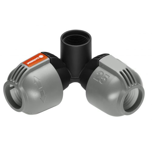Pieza de esquina Sprinklersystem de 25 mm y rosca hembra de 3/4\\\"
