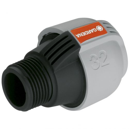 Conector de 32 mm y rosca macho de 1\\\"
