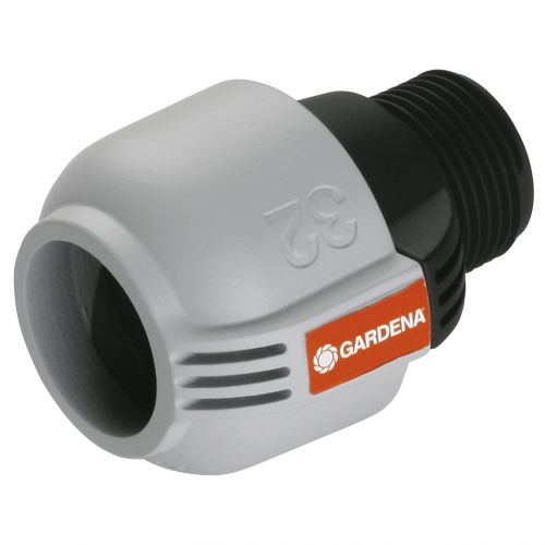 Conector de 32 mm y rosca macho de 1\\\"
