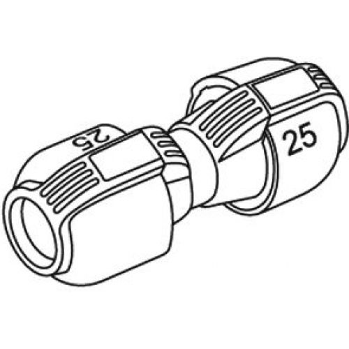 Conector de 25 mm