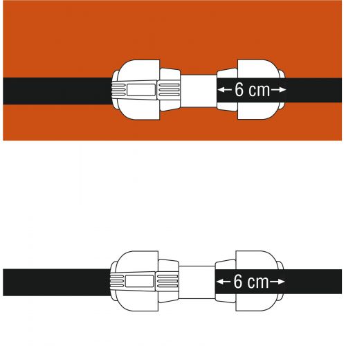 Conector de 25 mm