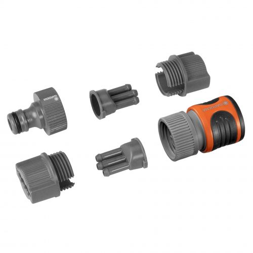 Set de conexiones para mangueras microperforadas
