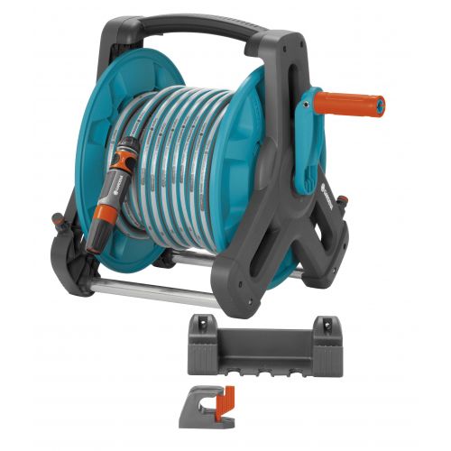 Soporte portamanguera mural 50 Classic GARDENA equipado