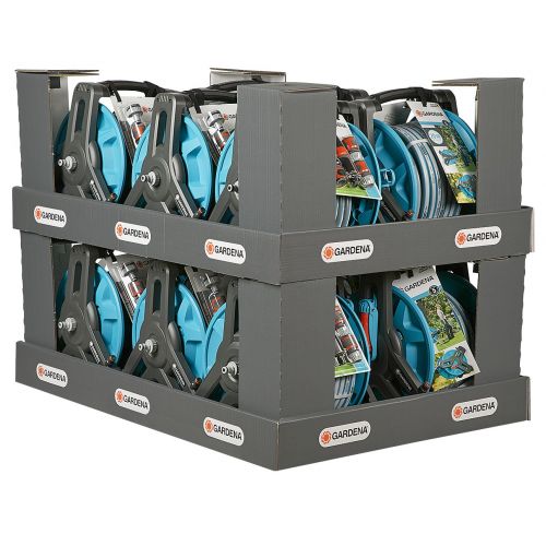 Soporte portamanguera mural 50 Classic GARDENA equipado