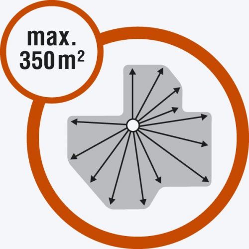 Aspersor para grandes superficies AquaContour automatic Comfort