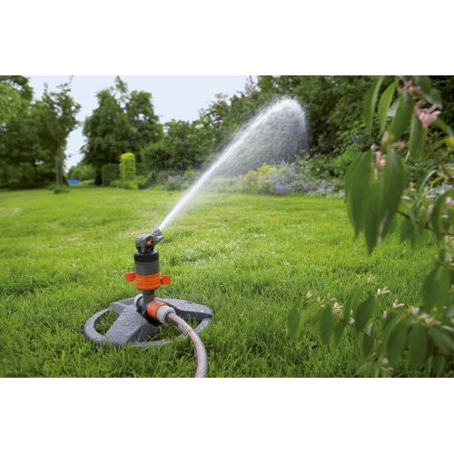 Aspersor con turbina sectorial con Base Comfort
