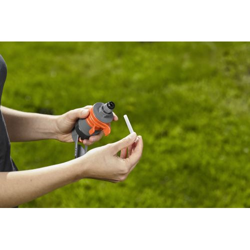 Aspersor con turbina sectorial con Base Comfort