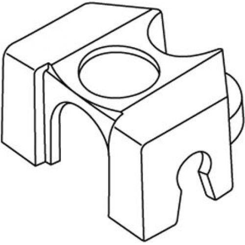 Caballete para tubo Micro-Drip 4,6 mm