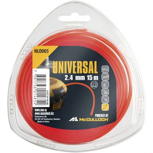 Hilo de nylon redondo 2,4mm x 15m