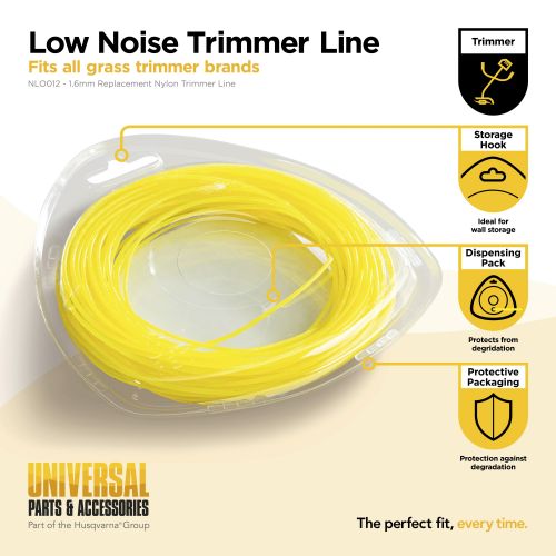 Hilo de nylon redondo Ø 1,6 mm x 15m